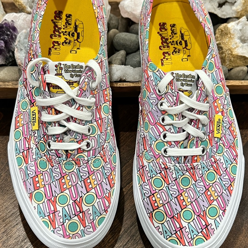 Vans Beatles Yellow Submarine’s!  M 7.5